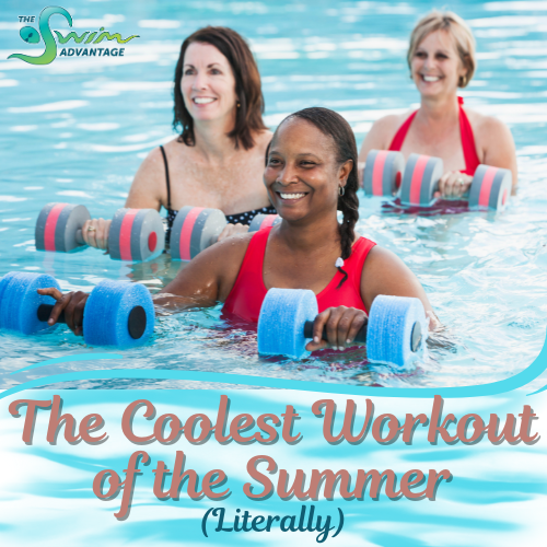 water fitness class